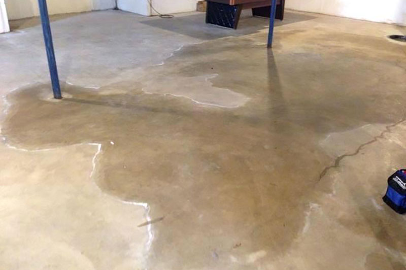 Wet Basement Moisture Control