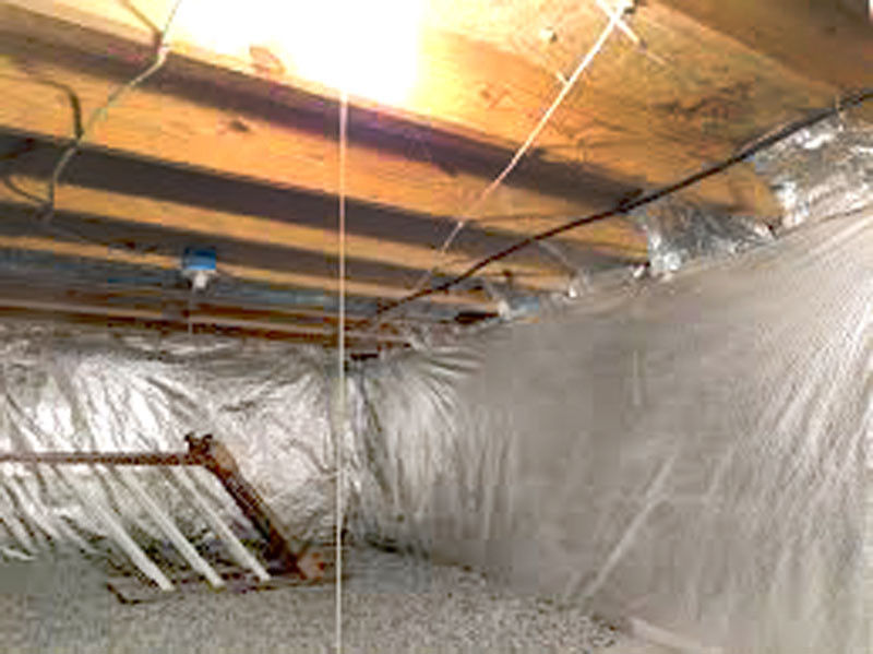 Crawl Space Wood Repair