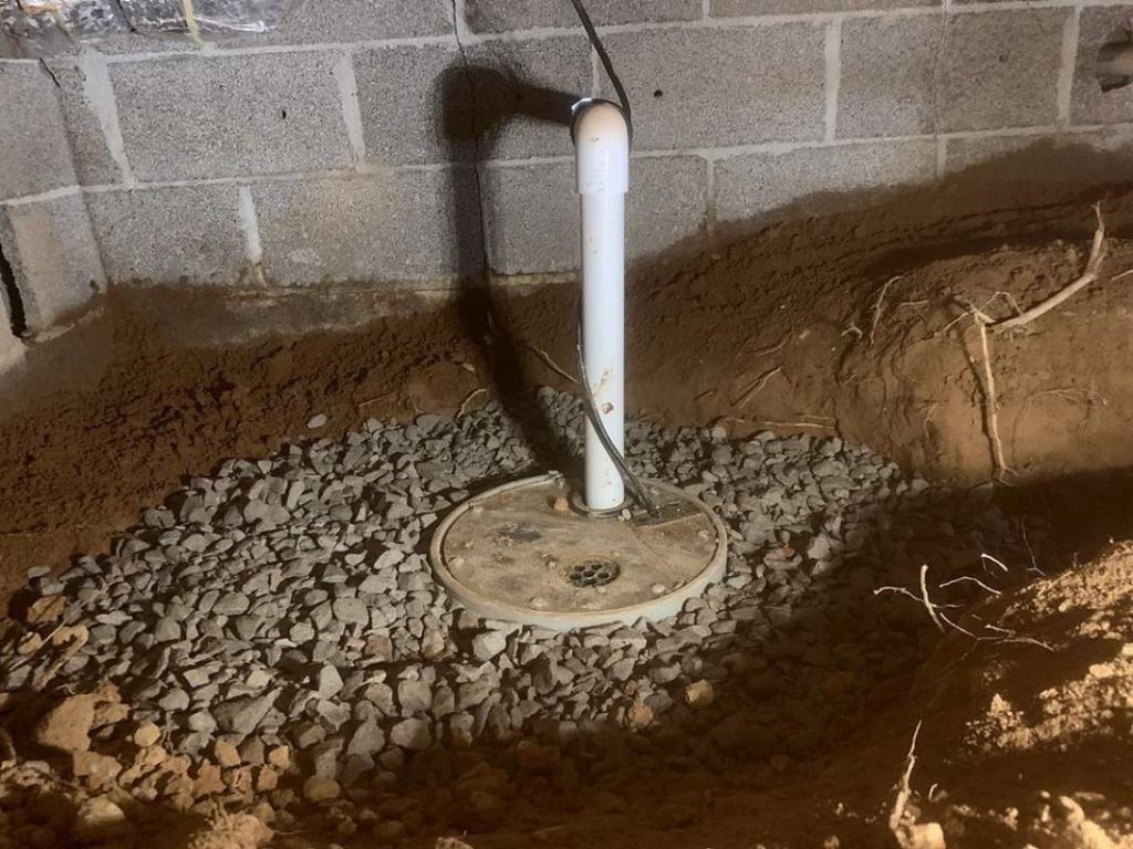 Crawl Space Sump Pump